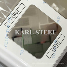 High Quality 410 Stainless Steel Color Ket010 Etched Sheet